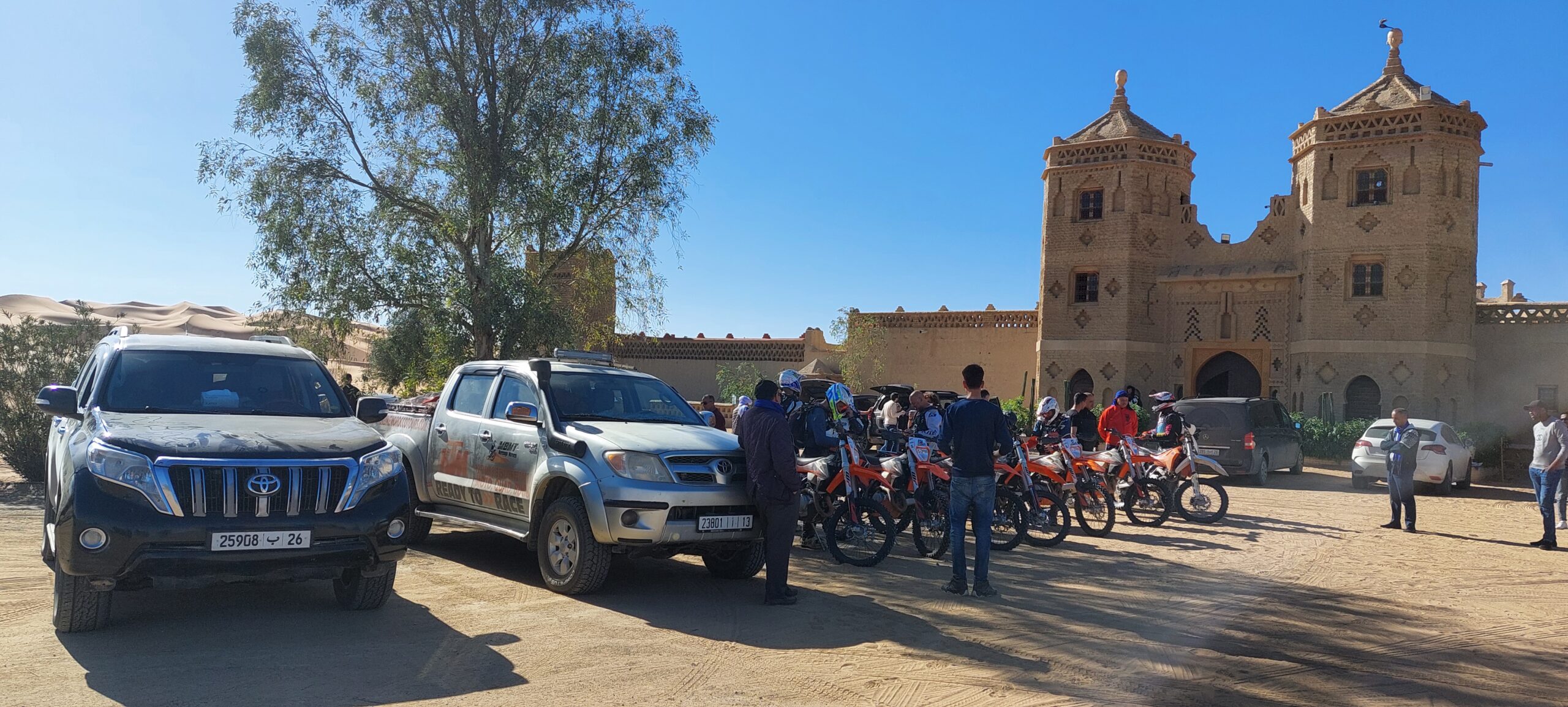 Rallye Raid assistance in Morocco 