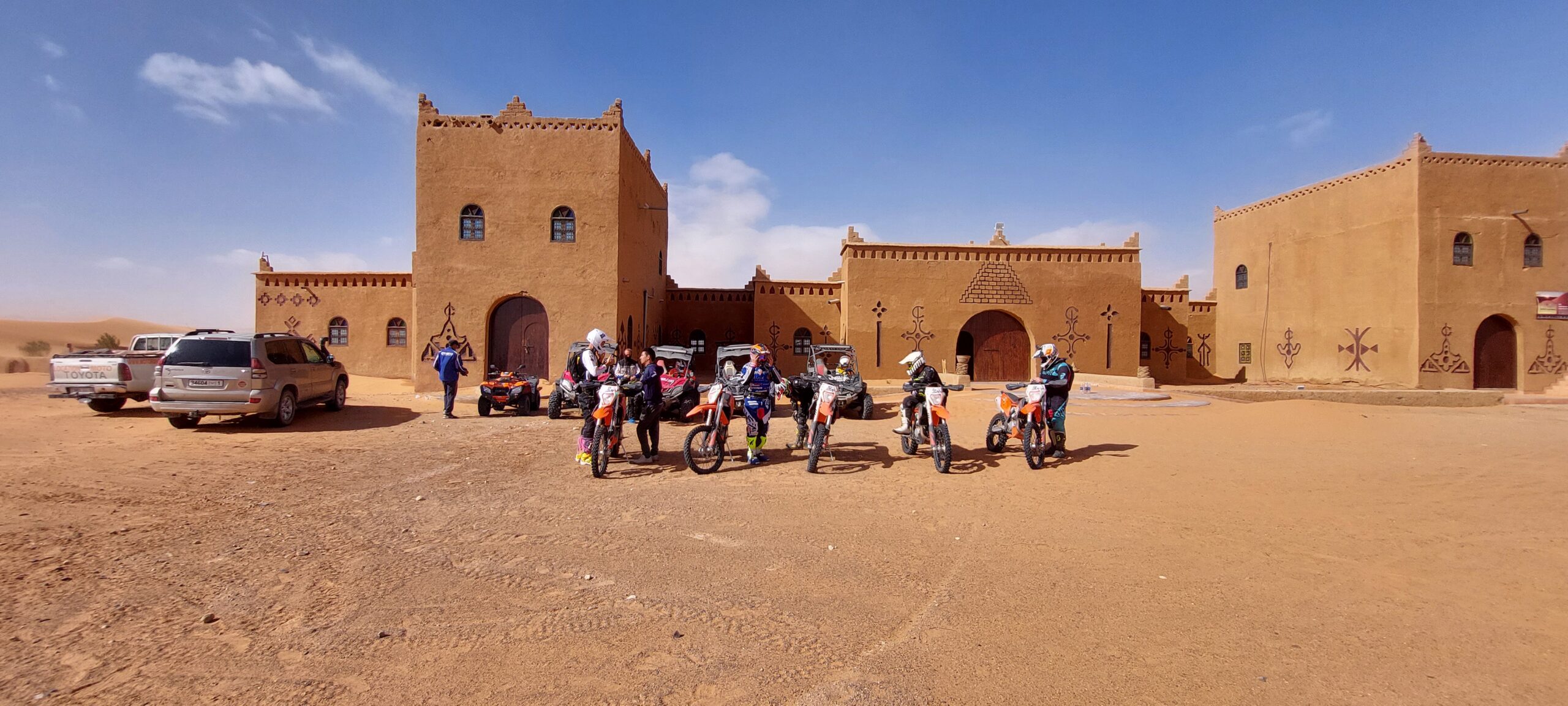 Rallye Raid assistance in Morocco 